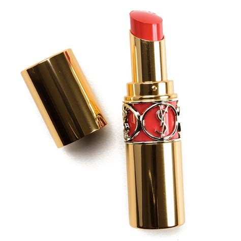 YSL Coral Plume, Chili Tunique, Coral Aviator Rouge Volupte